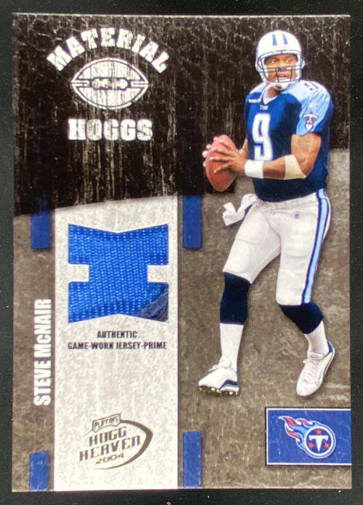 2004 Playoff Hogg Heaven Steve McNair #MH-45 trading card
