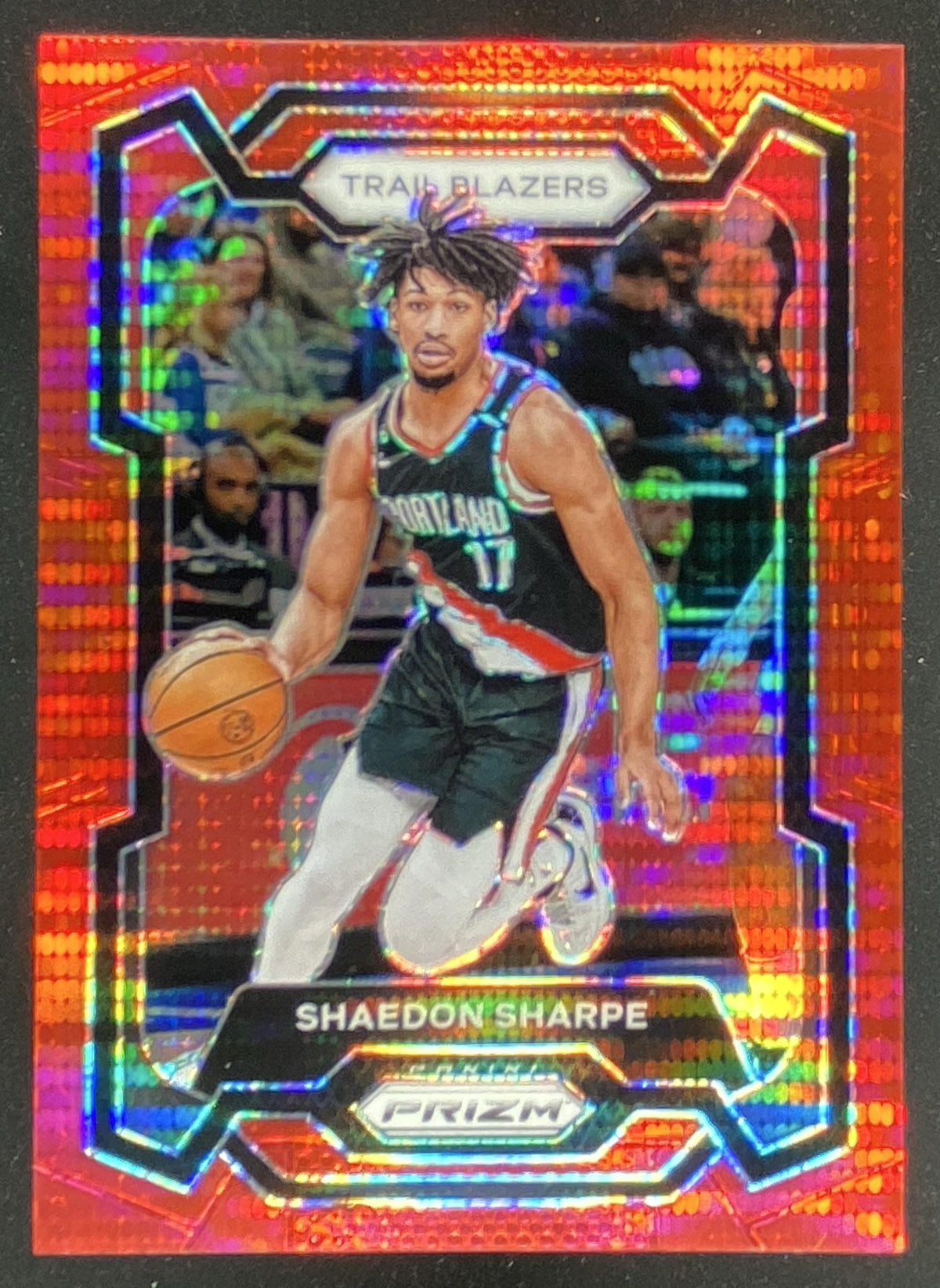 2023 Panini Prizm Shaedon Sharpe trading card