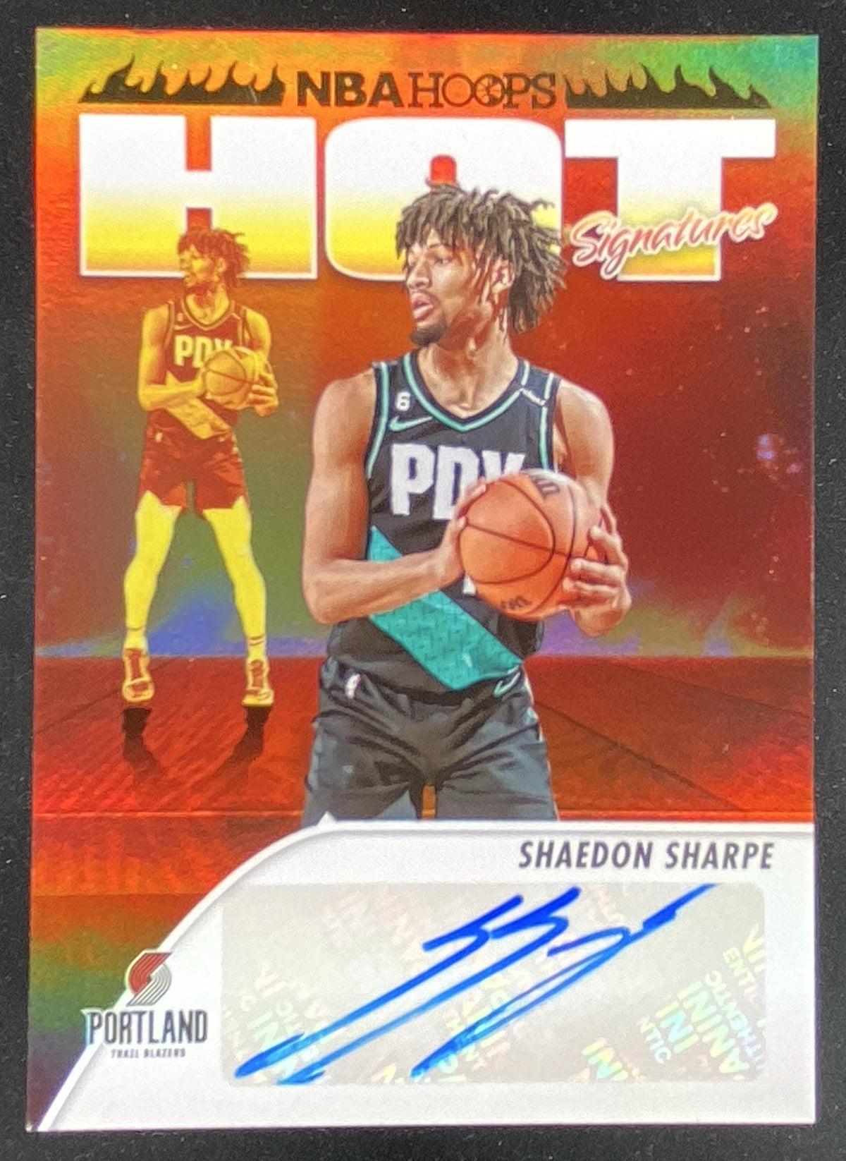 2023 Panini Hoops Shaedon Sharpe #HS-SHA trading card