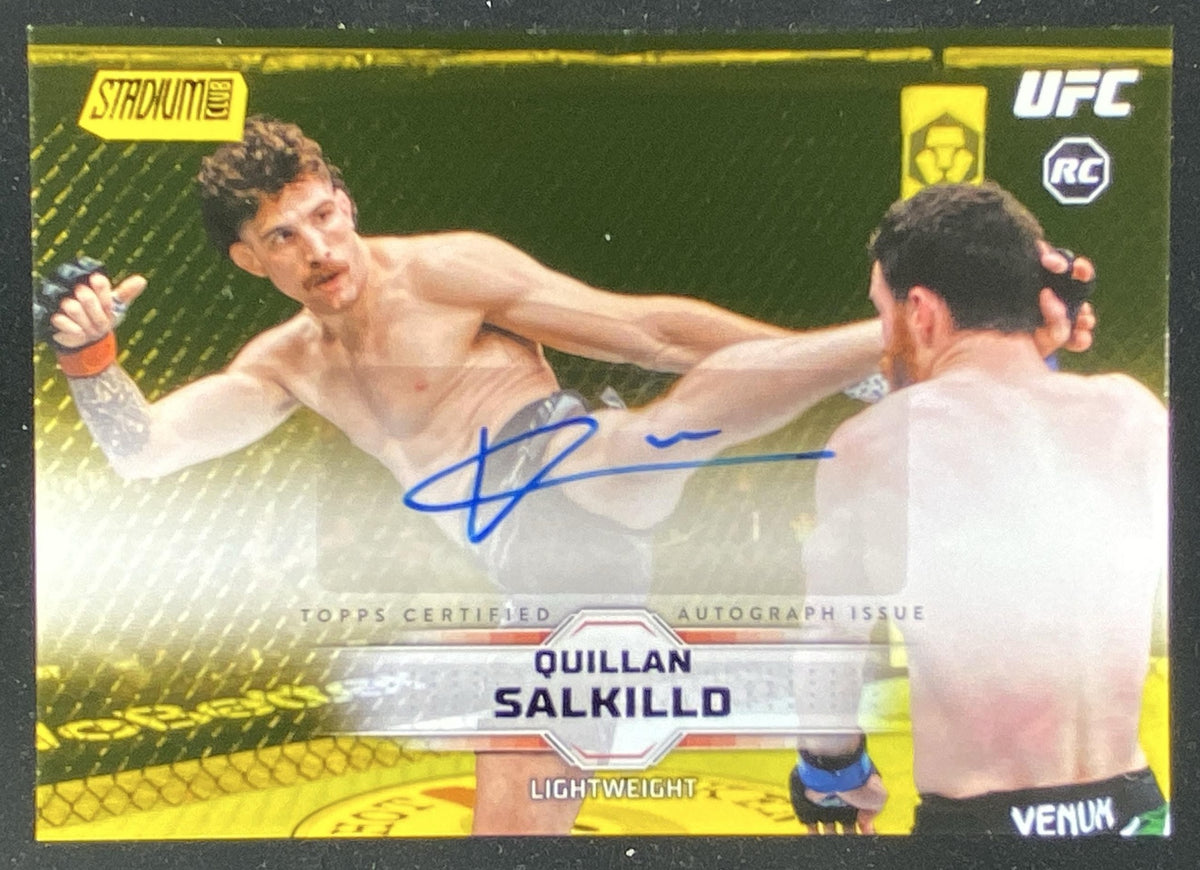 2026 Topps UFC Stadium Club Quillan Salkilld trading card