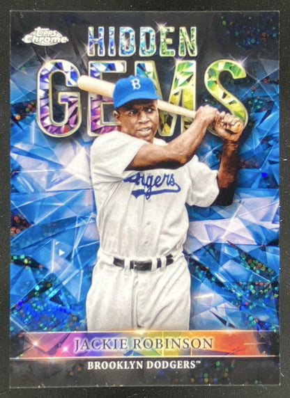 2023 Bowman Chrome Jackie Robinson #HG12 trading card