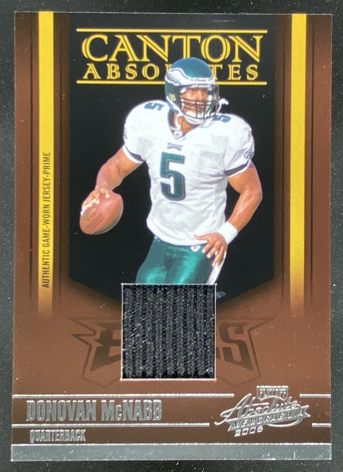 2006 Playoff Absolute Memorabilia Donovan McNabb #CA-20 trading card