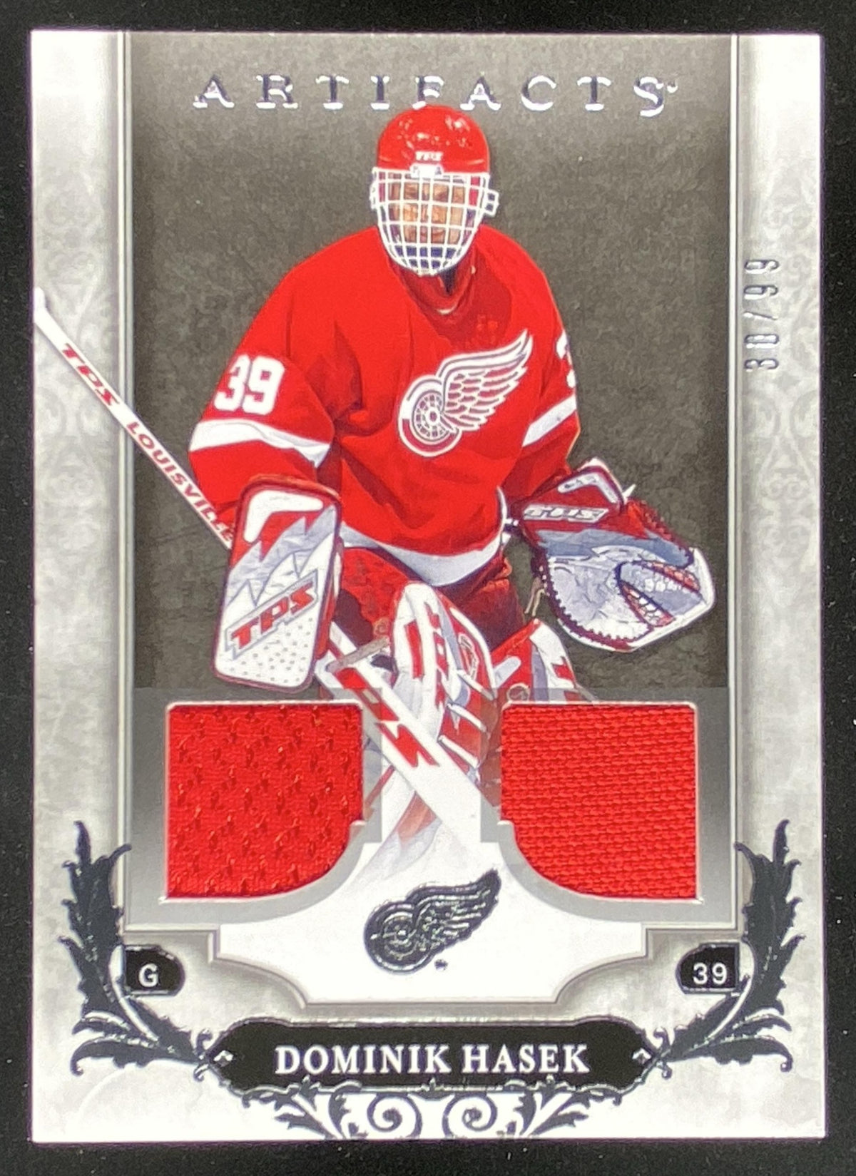 2018 Upper Deck Artifacts Dominik Hasek #148 trading card