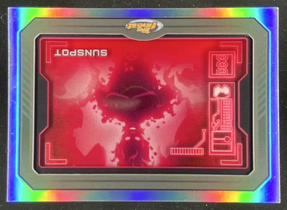 2025 Topps Finest X-Men '97 Sunspot trading card