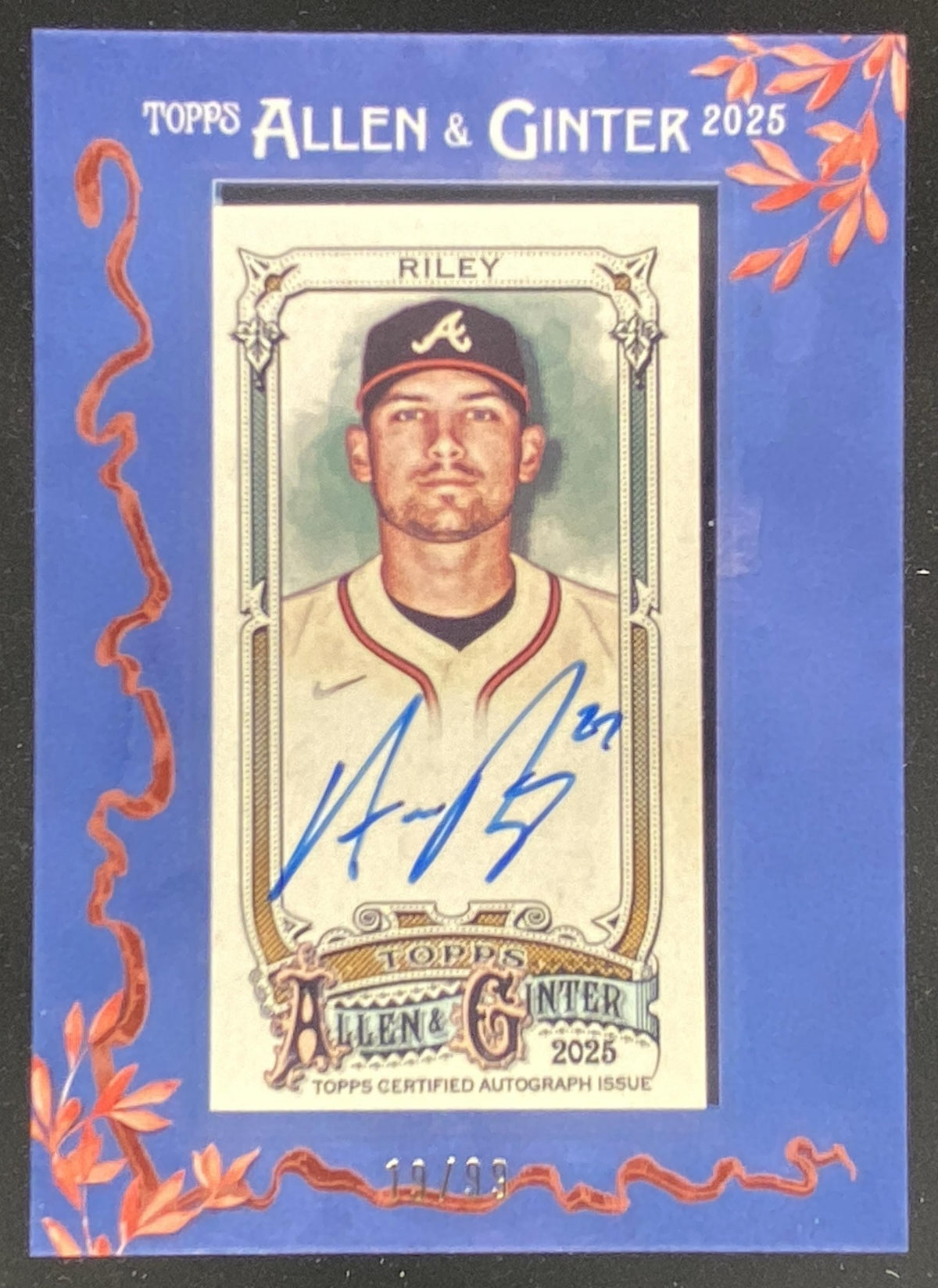 2025 Topps Allen & Ginter Austin Riley #MA-ARIL trading card