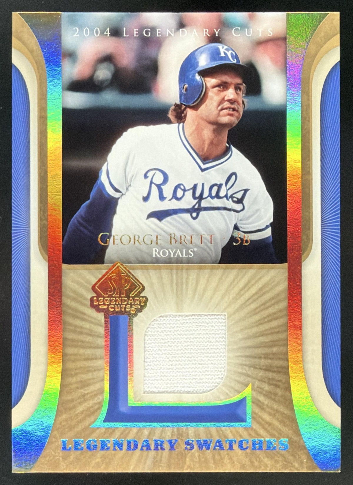2004 SP Legendary Cuts Legendary Swatches George Brett trading card