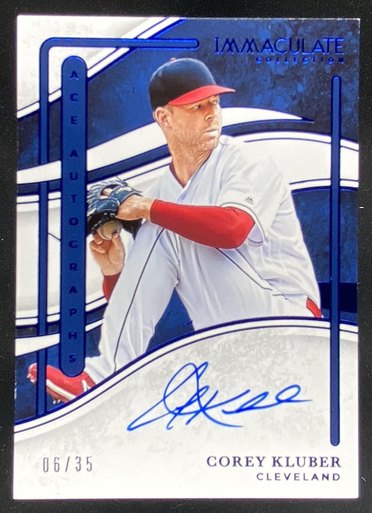 2026 Panini Immaculate Collection Corey Kluber #AA-CK trading card