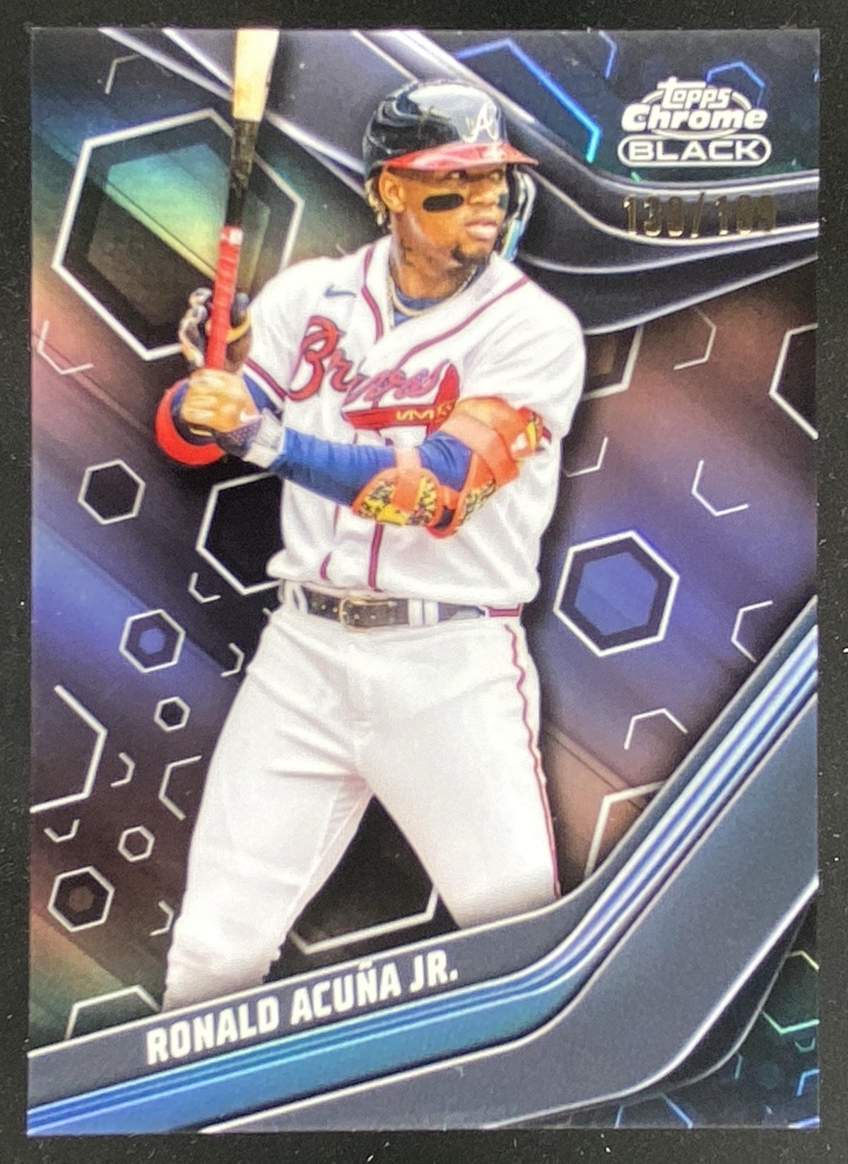 2023 Topps Chrome Ronald Acuna Jr. #49 trading card