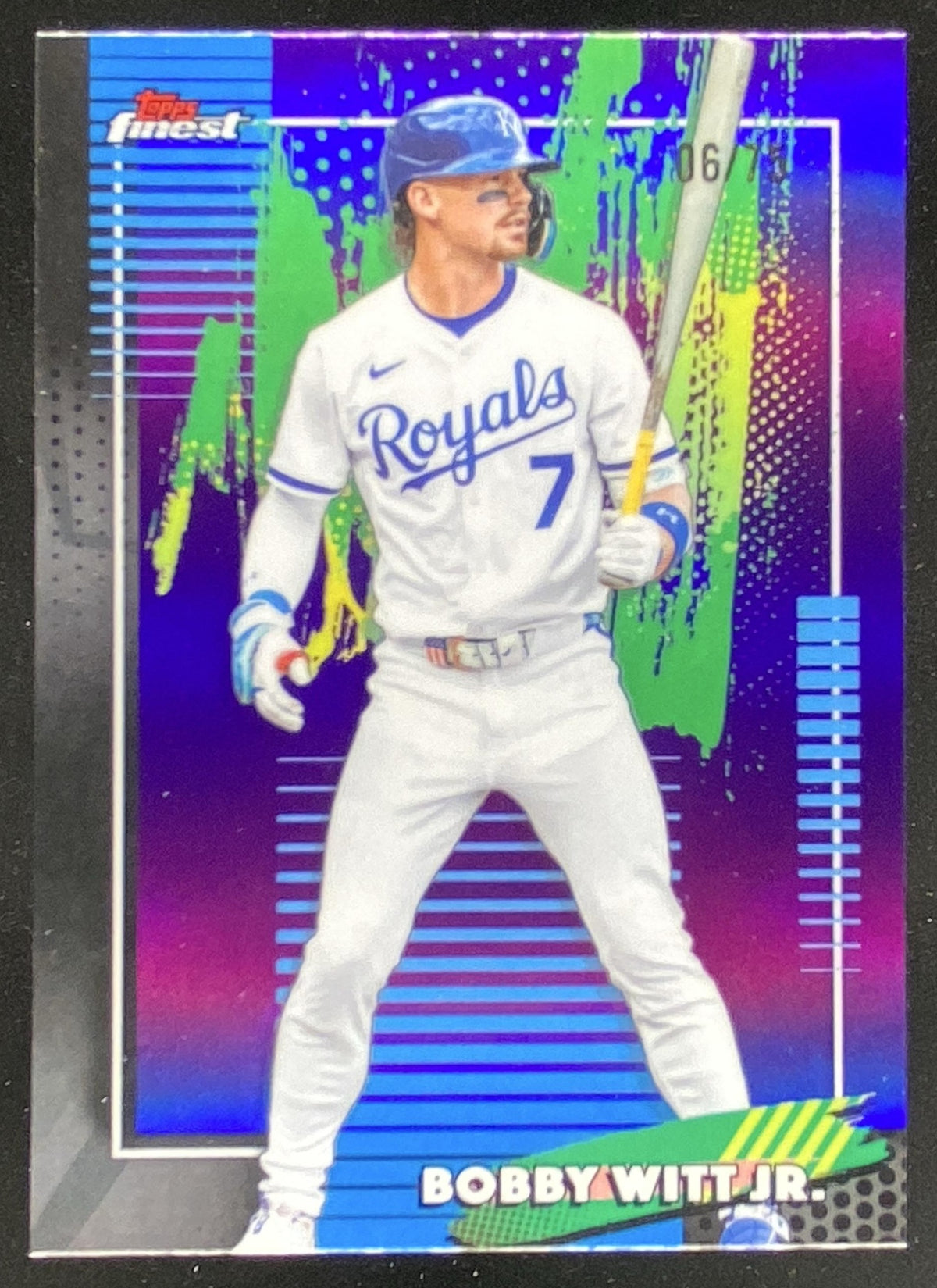 2026 Topps Finest Bobby Witt Jr. #7 trading card