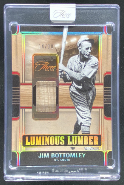 2025 Panini Three and Two Jim Bottomley trading card