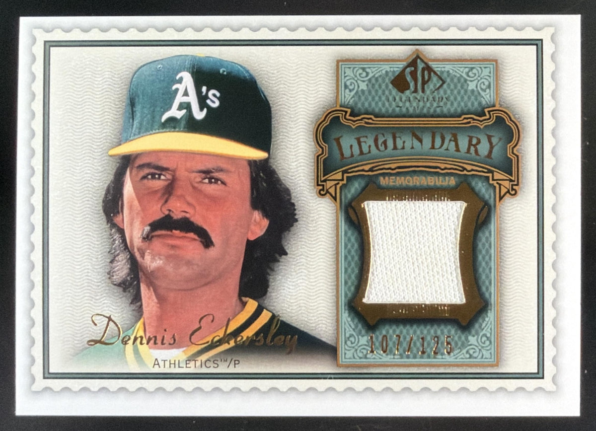 2009 SP Legendary Cuts Dennis Eckersley trading card