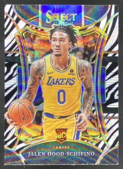 2023 Panini Select Jalen Hood-Schifino trading card