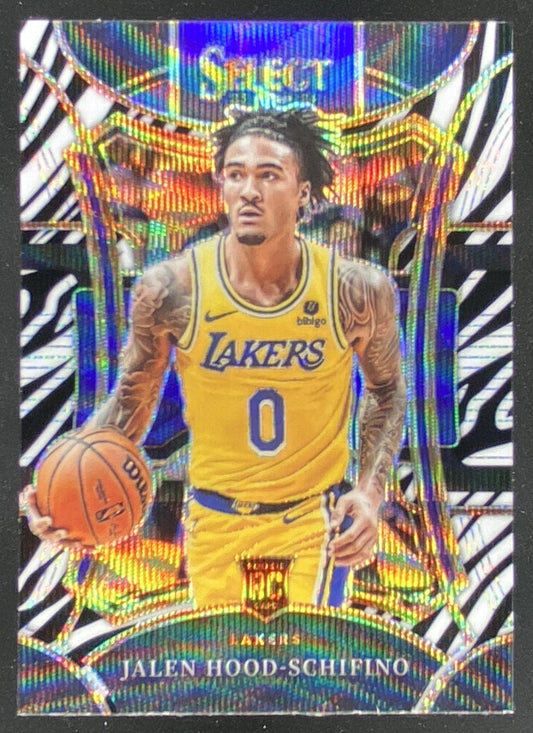 2023 Panini Select Jalen Hood-Schifino trading card