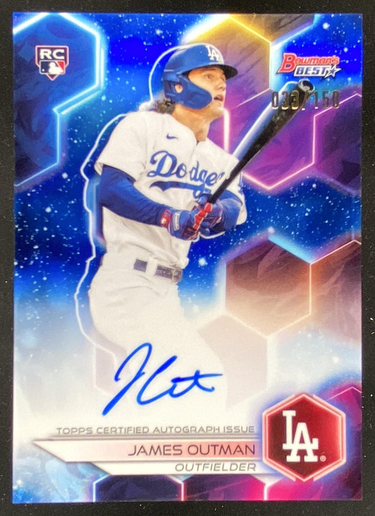 2023 Bowman's Best James Outman #B23-JOU trading card