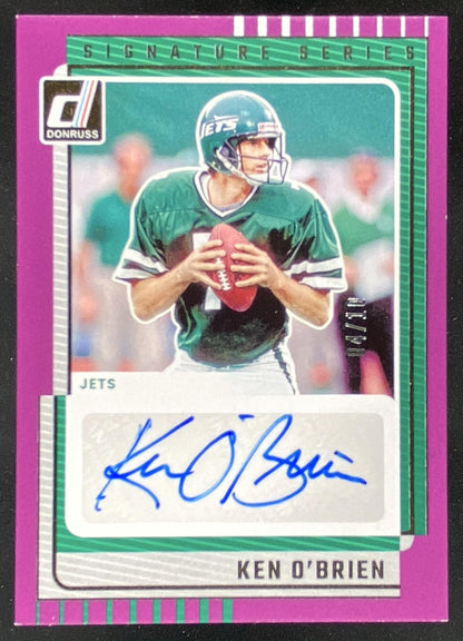 2025 Panini Donruss Ken O'Brien #SS-KON trading card