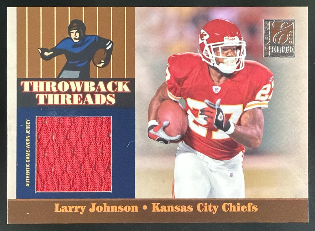 2006 Donruss Elite Larry Johnson trading card