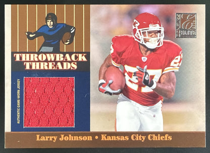 2006 Donruss Elite Larry Johnson trading card