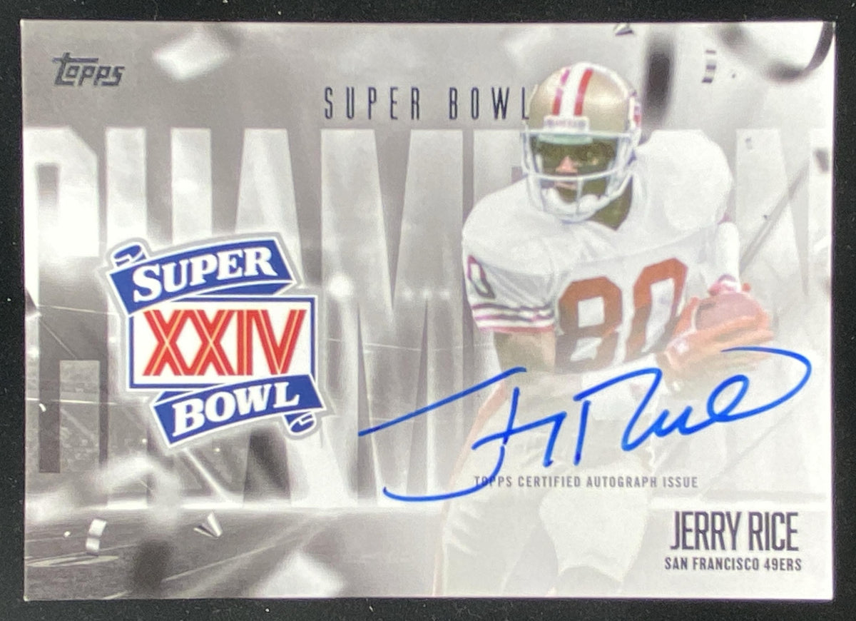 2026 Topps Jerry Rice #SBCS-JR trading card
