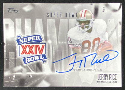 2026 Topps Jerry Rice #SBCS-JR trading card