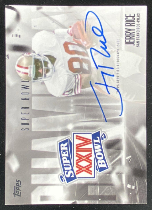 2026 Topps Jerry Rice #SBCS-JR trading card