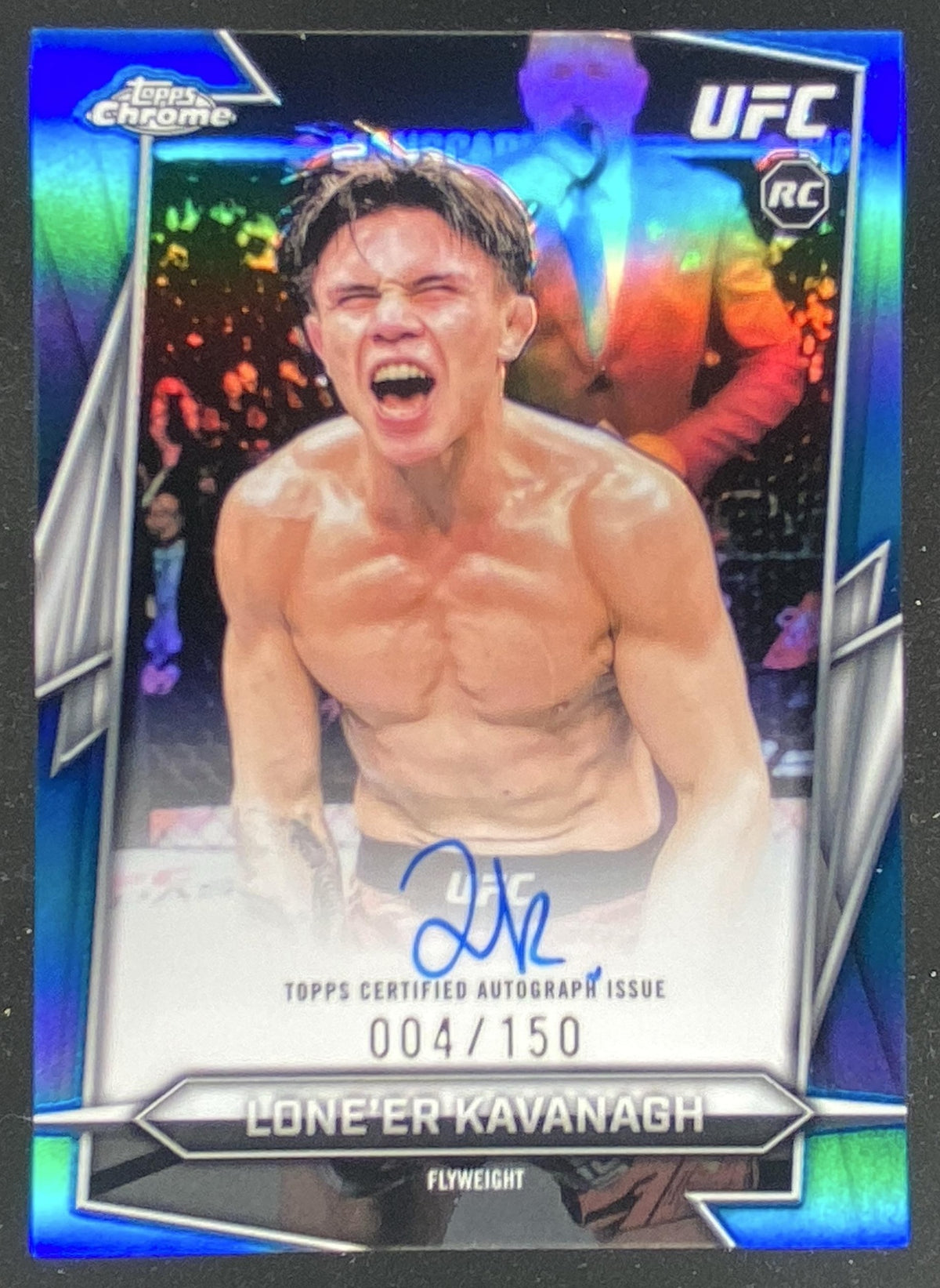 2026 Topps Chrome UFC Lone'er Kavanagh trading card