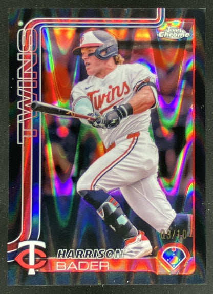 2025 Topps Chrome Harrison Bader #62 trading card