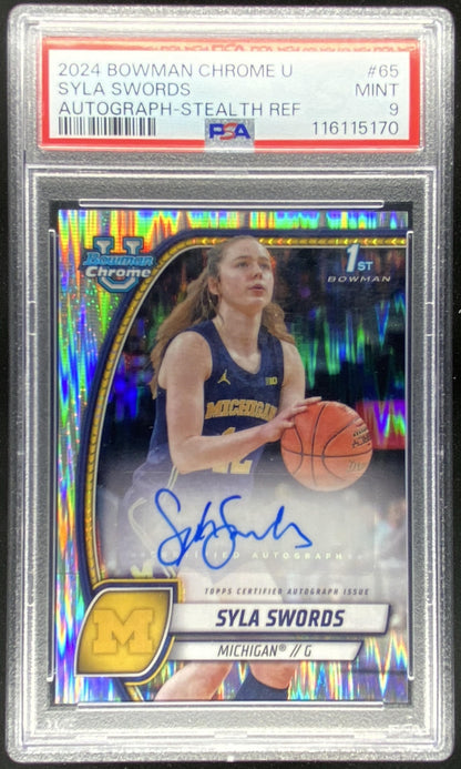 2024 Bowman Chrome University Syla Swords #65 trading card