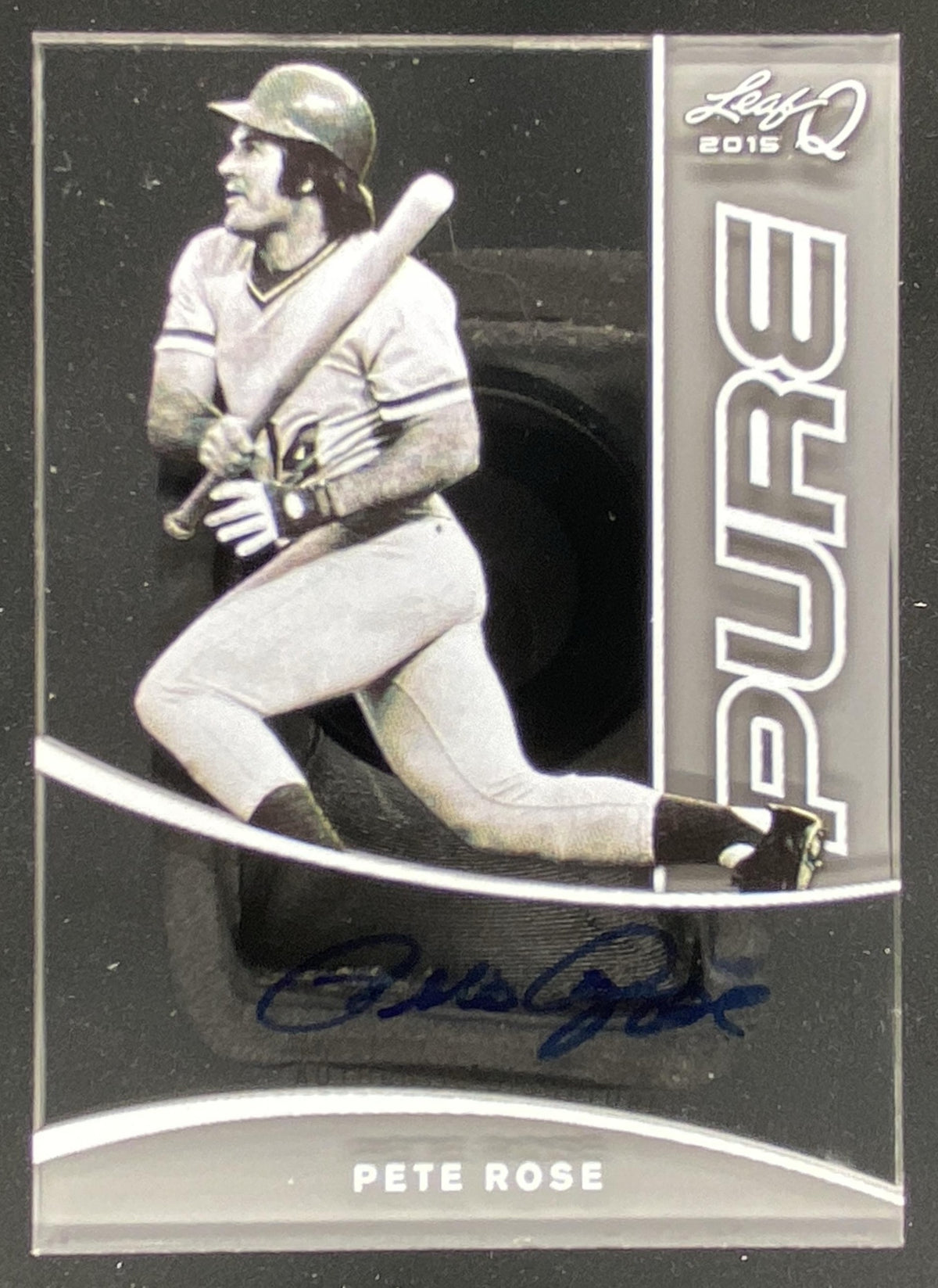 2015 Leaf Q Pete Rose #PA-PR1 trading card