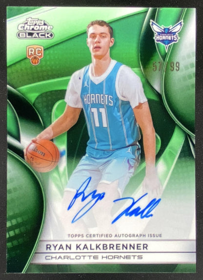 2025 Topps Chrome Ryan Kalkbrenner #RA-RK trading card