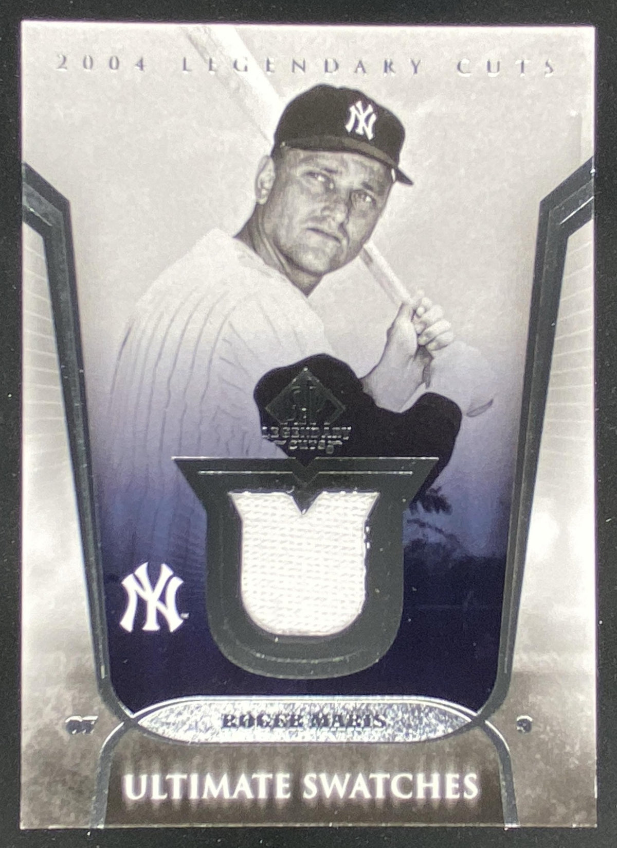 2004 SP Legendary Cuts Roger Maris #US-RM trading card