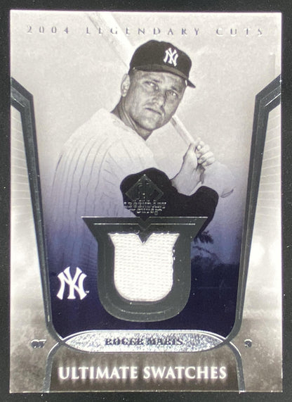 2004 SP Legendary Cuts Roger Maris #US-RM trading card