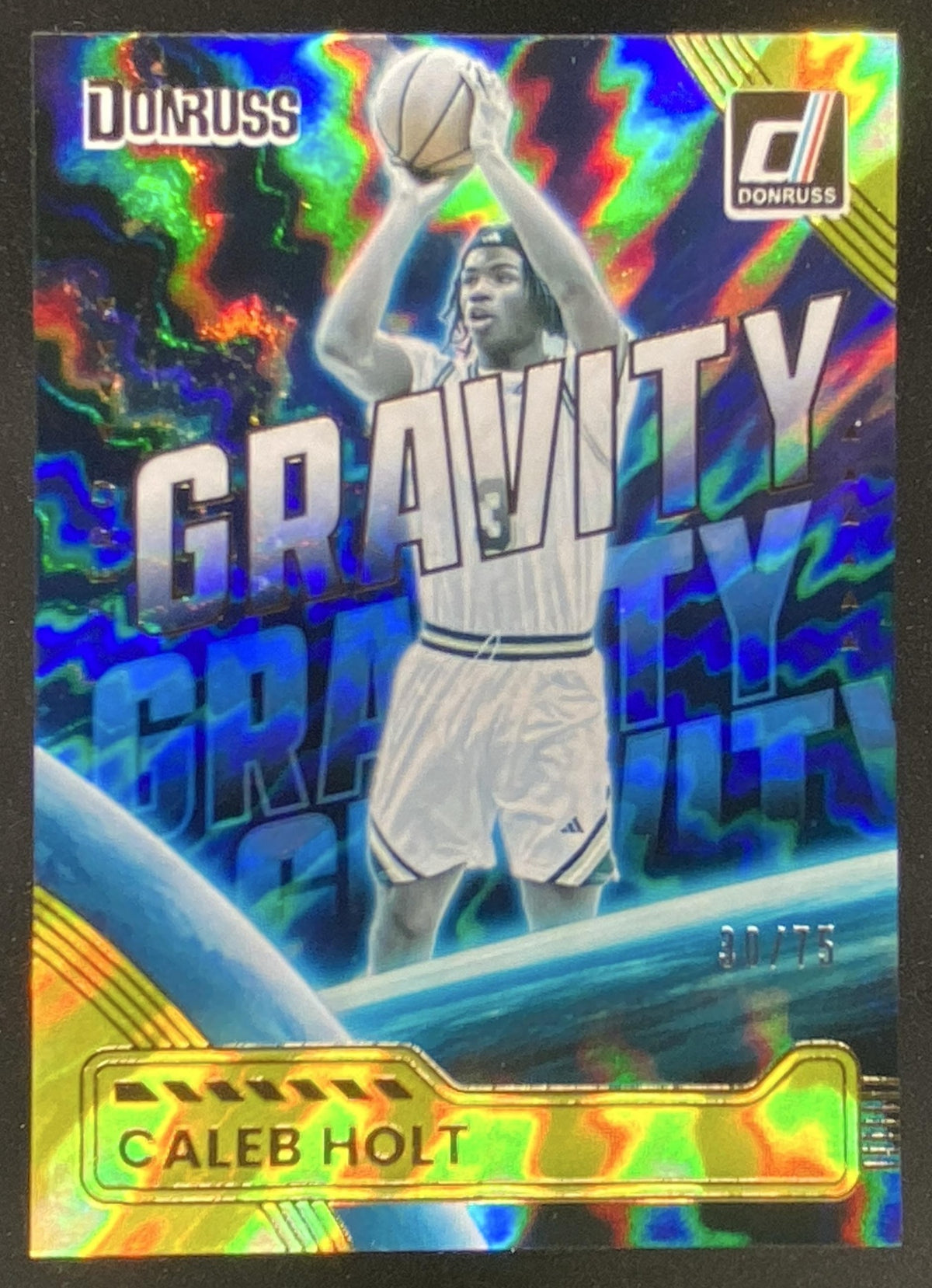 2025 Panini Donruss Caleb Holt #2 trading card