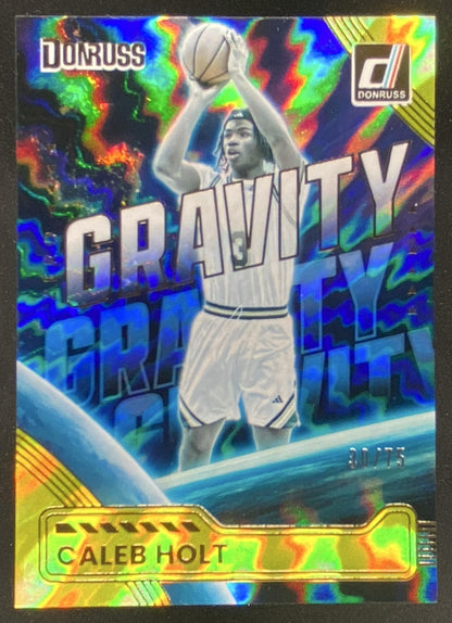 2025 Panini Donruss Caleb Holt #2 trading card