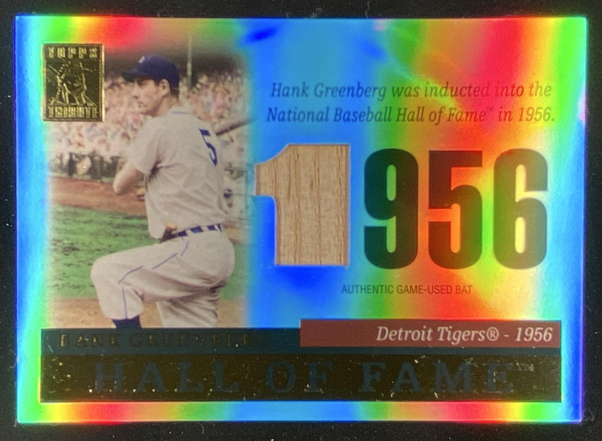 2004 Topps Tribute Hank Greenberg #TR-HG trading card