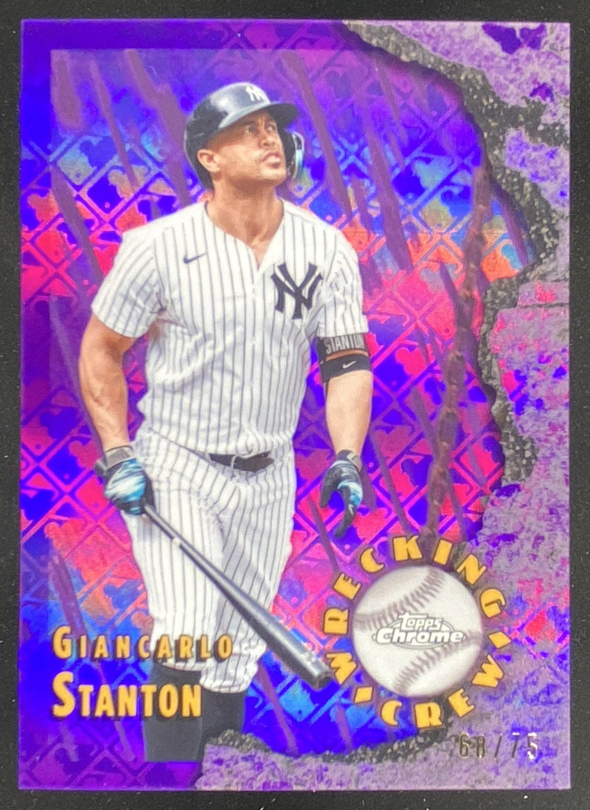 2026 Topps Chrome Giancarlo Stanton trading card
