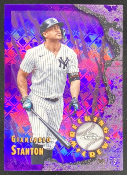 2026 Topps Chrome Giancarlo Stanton trading card