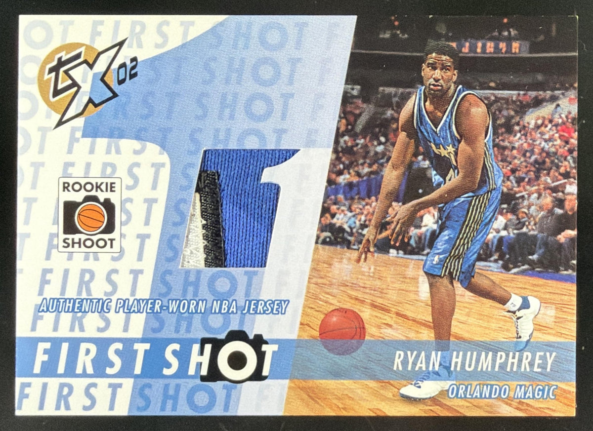 2002 Topps Xpectations First Shot Ryan Humphrey trading card
