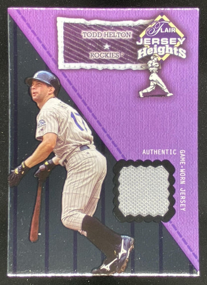 2002 Fleer Flair Todd Helton trading card