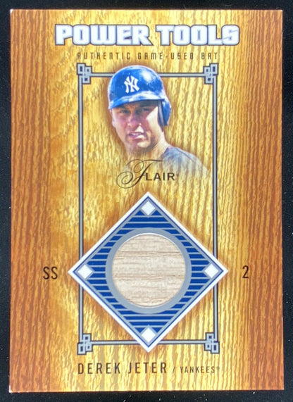 2004 Fleer Flair Derek Jeter #PTD-DJ/AS trading card