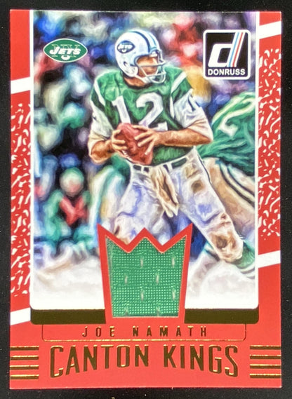 2016 Panini Donruss Joe Namath #6 trading card