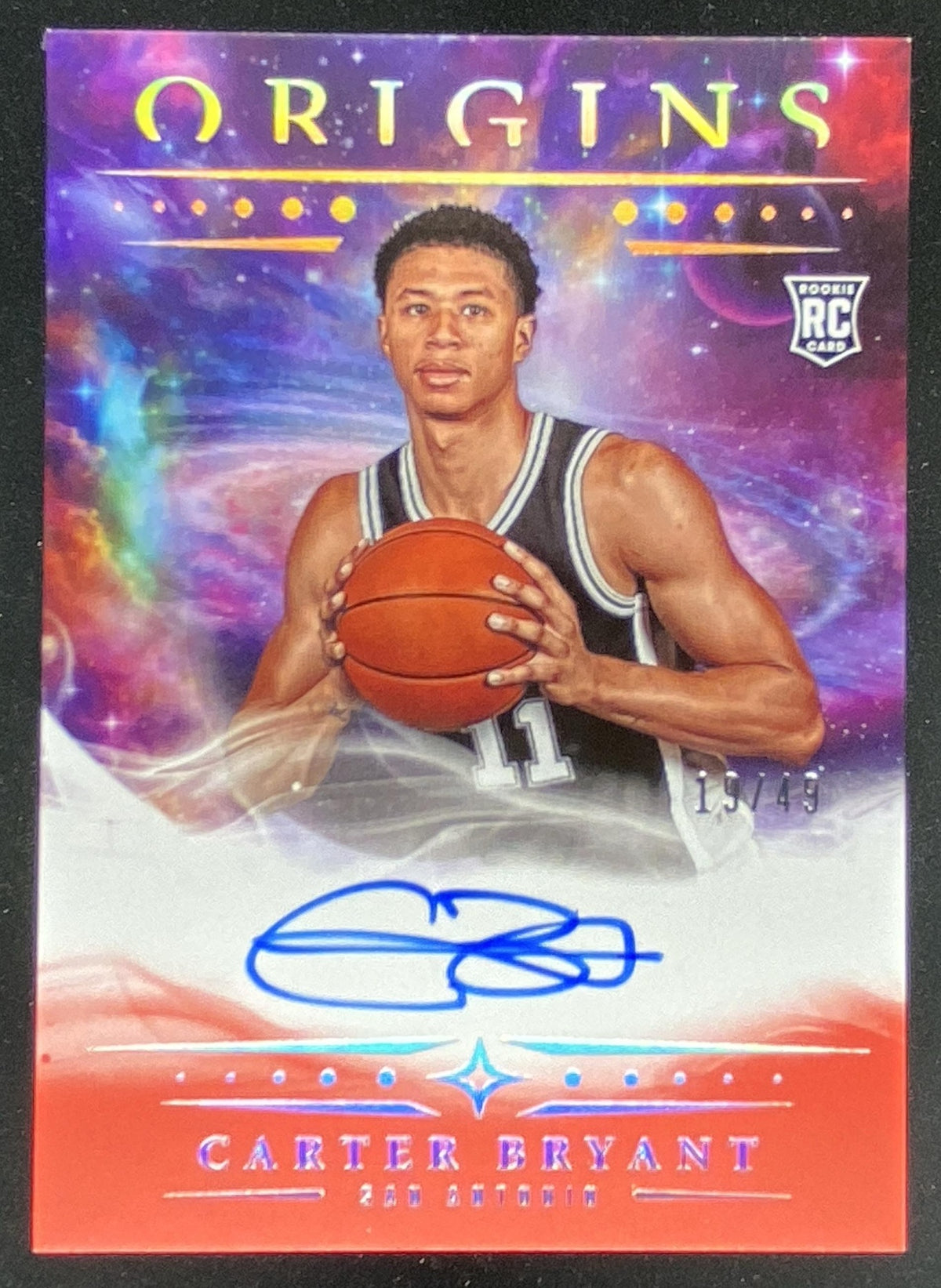 2025 Panini Origins Carter Bryant #RA-BRY trading card