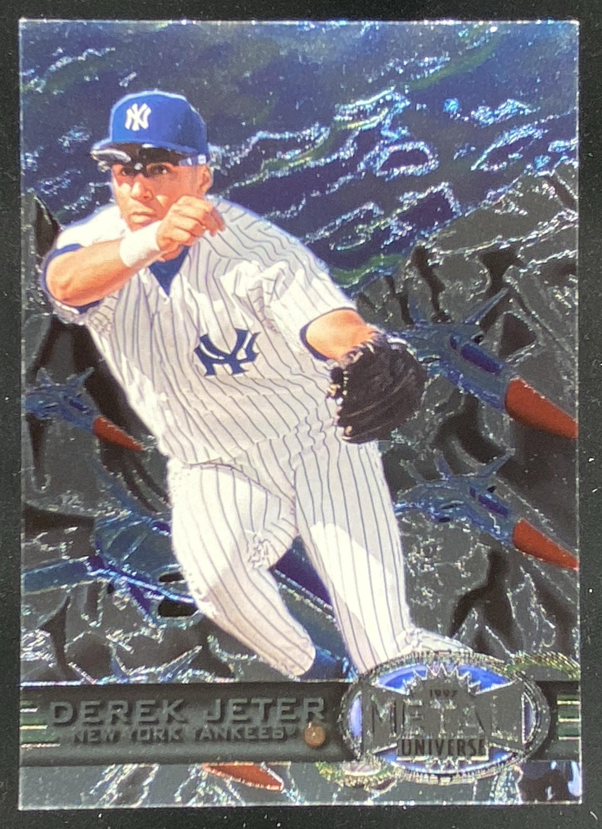 1997 Skybox Metal Universe Derek Jeter #118 trading card