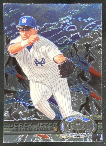 1997 Skybox Metal Universe Derek Jeter #118 trading card
