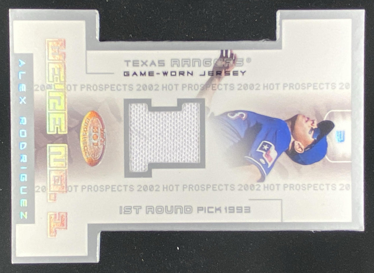 2002 Fleer Hot Prospects Alex Rodriguez #WN-AR trading card
