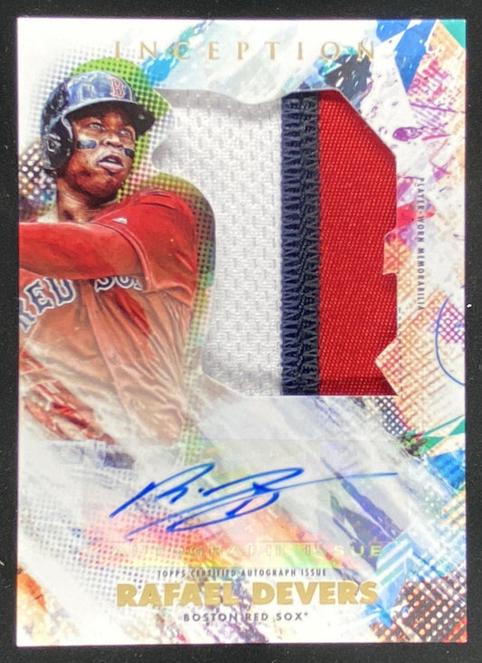 2020 Topps Inception Rafael Devers #IAJP-RD trading card