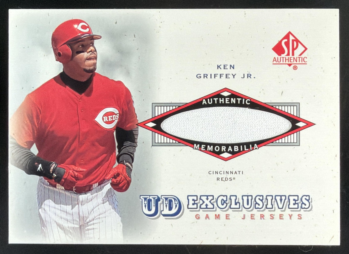2001 SP Authentic UD Exclusives Ken Griffey Jr. trading card