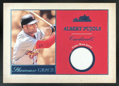 2004 Fleer Showcase Grace Albert Pujols trading card