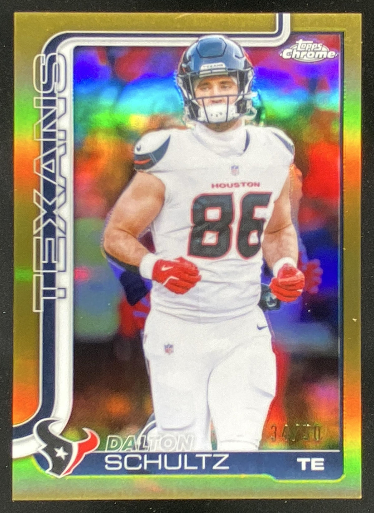 2025 Topps Chrome Dalton Schultz #118 trading card