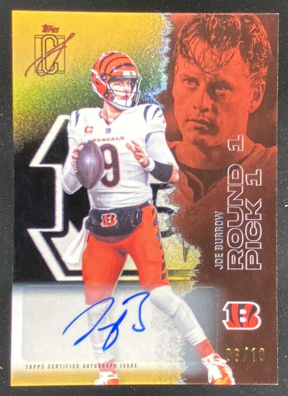2025 Topps Signature Class Joe Burrow #13 trading card