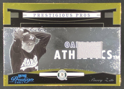 2005 Playoff Prestige Barry Zito #PP-75 trading card